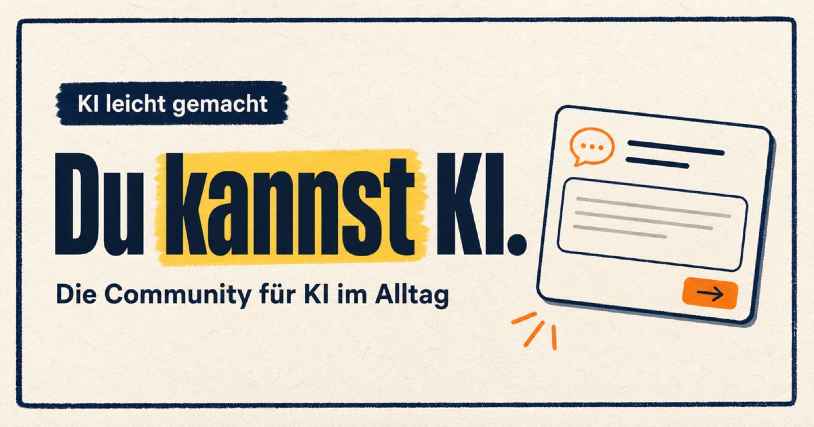 KI leicht gemacht Projektvorschau
